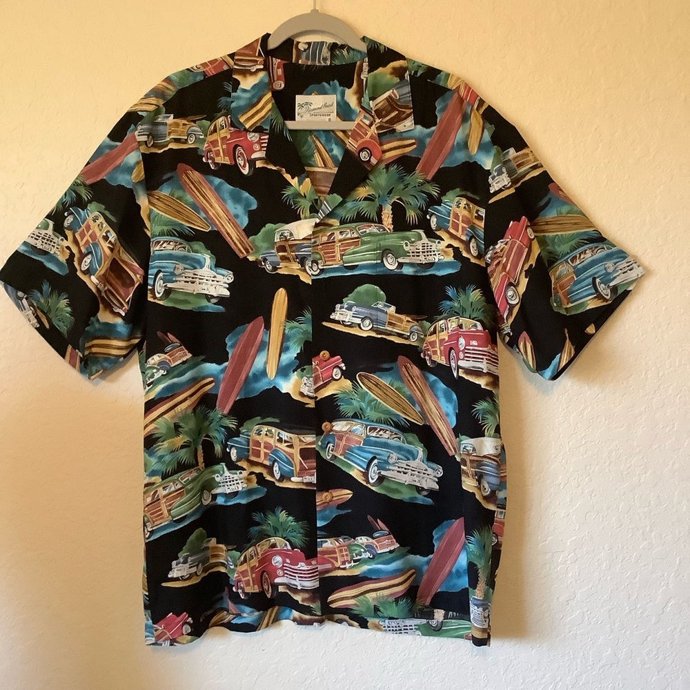 Vintage Diamond Head Sportswear Woodies Hawaiian Shirt